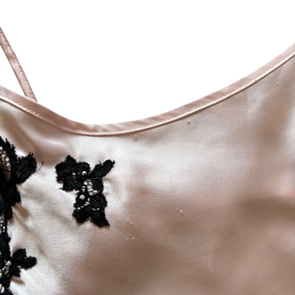 Victorias Secret  Satin Lace Chemise - Picture 4 of 12